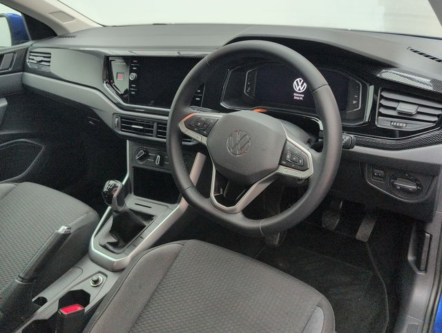 USED 2022 72 Volkswagen Polo 1.0 TSI Life Hatchback 5dr Petrol Manual Euro 6 (s/S) (95 Ps) - Alloys, Air Con, Bluetooth