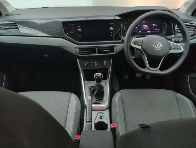 USED 2022 72 Volkswagen Polo 1.0 TSI Life Hatchback 5dr Petrol Manual Euro 6 (s/S) (95 Ps) - Alloys, Air Con, Bluetooth