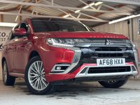 USED 2018 68 MITSUBISHI OUTLANDER 2.4h TwinMotor 13.8kWh 4h SUV 5dr Petrol Plug-in Hybrid CVT 4WD Euro 6 (s/s) (209 ps)+2 KEYS+HISTORY+LEATHER HEATED SEATS+NAVIGATION+MEDIA+BLUETOOTH+USB+AUX+DAB+PARK CAMERA+ 2 KEYS+FSH+REVERSE CAMERA+DAB+FULL LEATHER HEATED SEATS+ALLOYS+POWER BOOT+FOLDING MIRRORS+AIRCON+BLUETOOTH+MEDIA+CRUISE+AUTOLIGHTS+AUTOWIPERS+USB+AUX+HPI CLEAR