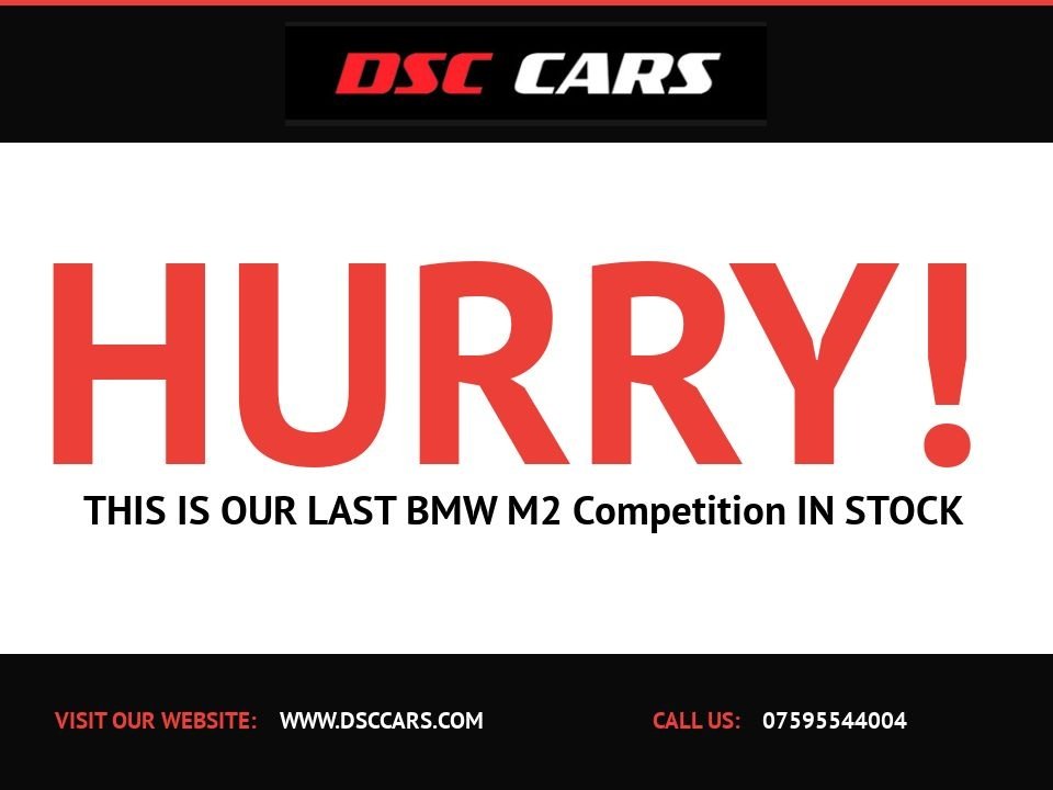 USED 2020 M BMW M2 Competition BMW M2 BiTurbo Competition IMMACULATE CONDITION THROUGHOUT