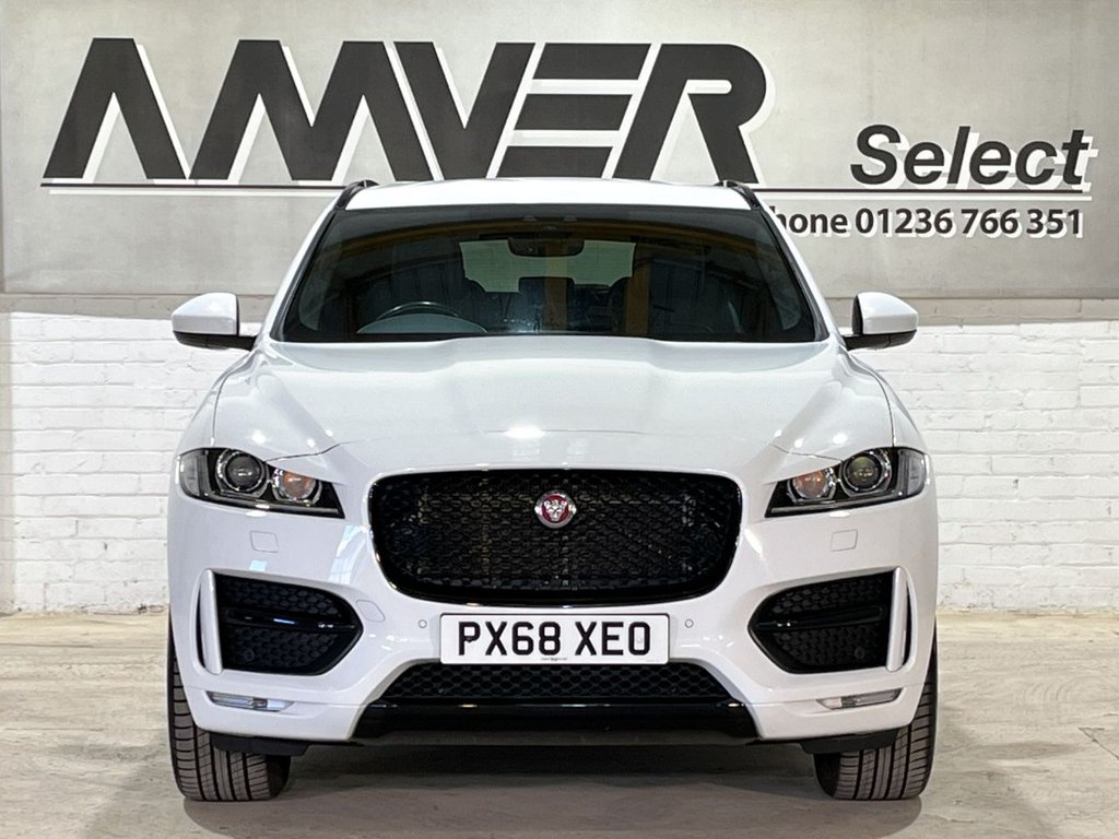 USED 2018 68 JAGUAR F-PACE 2.0 D180 R-Sport SUV 5dr Diesel Auto AWD Euro 6 (s/s) (180 ps) 