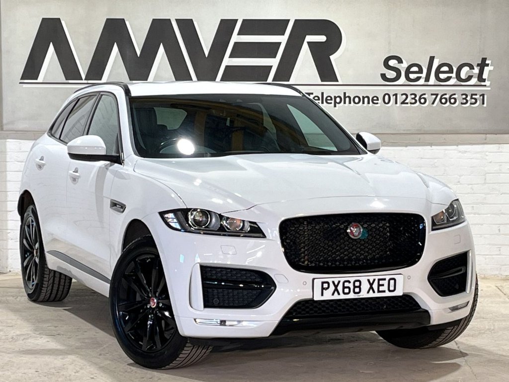 USED 2018 68 JAGUAR F-PACE 2.0 D180 R-Sport SUV 5dr Diesel Auto AWD Euro 6 (s/s) (180 ps) 
