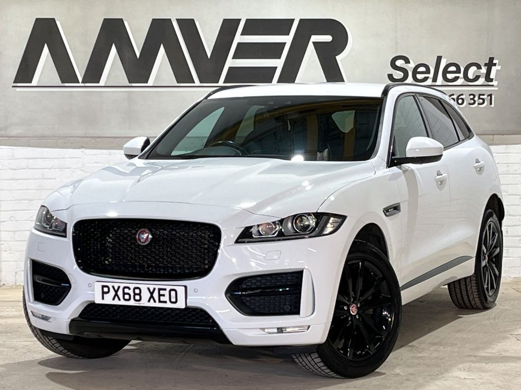 USED 2018 68 JAGUAR F-PACE 2.0 D180 R-Sport SUV 5dr Diesel Auto AWD Euro 6 (s/s) (180 ps) 