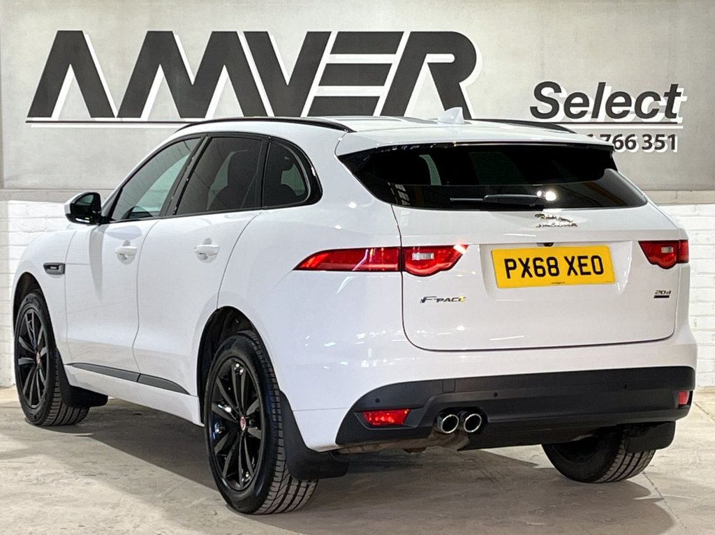 USED 2018 68 JAGUAR F-PACE 2.0 D180 R-Sport SUV 5dr Diesel Auto AWD Euro 6 (s/s) (180 ps) 