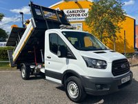 USED 2017 67 FORD TRANSIT 2.0 350 EcoBlue L2 H1 TIPPER RWD Euro 6 (SRW) (130 ps) LOW MILEAGE / LIGHT  USE