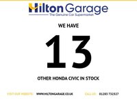 USED 2018 18 Honda Civic 1.0 Vtec Turbo SR Hatchback 5dr Petrol Manual Euro 6 (s/S) (126 Ps) - Parking Camera + Climate Control