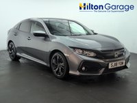 USED 2018 18 Honda Civic 1.0 Vtec Turbo SR Hatchback 5dr Petrol Manual Euro 6 (s/S) (126 Ps) - Parking Camera + Climate Control