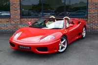 USED 2004 04 FERRARI 360 3.6 Spider 2dr Petrol Manual (440 g/km, 400 bhp) LOW MILES / MANUAL / FULL HIST