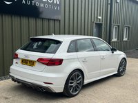 USED 2016 66 AUDI S3 2.0 TFSI Sportback 5dr Petrol S Tronic quattro Euro 6 (s/s) (310 ps) GREAT HISTORY FULL LEATHER