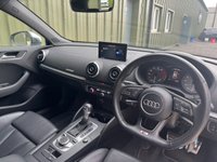 USED 2016 66 AUDI S3 2.0 TFSI Sportback 5dr Petrol S Tronic quattro Euro 6 (s/s) (310 ps) GREAT HISTORY FULL LEATHER