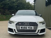 USED 2016 66 AUDI S3 2.0 TFSI Sportback 5dr Petrol S Tronic quattro Euro 6 (s/s) (310 ps) GREAT HISTORY FULL LEATHER
