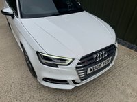USED 2016 66 AUDI S3 2.0 TFSI Sportback 5dr Petrol S Tronic quattro Euro 6 (s/s) (310 ps) GREAT HISTORY FULL LEATHER
