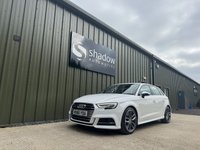 USED 2016 66 AUDI S3 2.0 TFSI Sportback 5dr Petrol S Tronic quattro Euro 6 (s/s) (310 ps) GREAT HISTORY FULL LEATHER