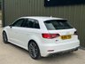 USED 2016 66 AUDI S3 2.0 TFSI Sportback 5dr Petrol S Tronic quattro Euro 6 (s/s) (310 ps) GREAT HISTORY FULL LEATHER