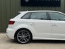 USED 2016 66 AUDI S3 2.0 TFSI Sportback 5dr Petrol S Tronic quattro Euro 6 (s/s) (310 ps) GREAT HISTORY FULL LEATHER