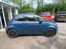 USED 2021 21 FIAT 500e C 42kWh La Prima Convertible 2dr Electric Automatic (118 ps) The La Prima boasts an array of fantastic features including; 17" diamond alloy wheels, full LED headlights, dashboard fascia and seats upholstered in eco-leather, reverse parking camera with guidelines, front parking sensors with optical display, chrome pack & wireless mobile phone charging!