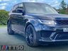 USED 2022 22 LAND ROVER RANGE ROVER SPORT 3.0 D300 MHEV HSE Dynamic Black SUV 5dr Diesel Auto 4WD Euro 6 (s/s) (300 ps) GLASS PAN ROOF + APPLE CAR PLAY + 22 INCH WHEELS