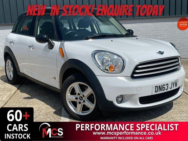 2013 63 MINI COUNTRYMAN 1.6 Cooper D SUV 5dr Diesel Manual ALL4 Euro 5 (s/s) (112 ps) **SALE** EVERY CAR REDUCED !