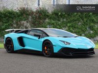 USED 2016 66 LAMBORGHINI AVENTADOR 6.5 V12 LP 750-4 Superveloce Roadster Petrol ISR 4WD Euro 5 (750 bhp) Blue Glauco Paintwork
