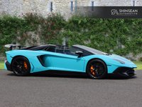 USED 2016 66 LAMBORGHINI AVENTADOR 6.5 V12 LP 750-4 Superveloce Roadster Petrol ISR 4WD Euro 5 (750 bhp) Blue Glauco Paintwork