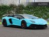 USED 2016 66 LAMBORGHINI AVENTADOR 6.5 V12 LP 750-4 Superveloce Roadster Petrol ISR 4WD Euro 5 (750 bhp) Blue Glauco Paintwork