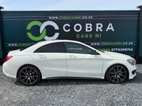 USED 2013 S MERCEDES-BENZ CLA 2.1 CLA220 CDI AMG Sport Coupe 4dr Diesel 7G-DCT Euro 6 (s/s) (170 ps) * MOT JAN 2026 - MULTI MEDIA TOUCH SCREEN  - PAN ROOF *