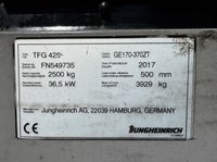 USED 2017 JUNGHEINRICH ALL MODELS 2017 Jungheinrich TFG 425 Forklift 
