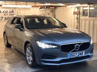 USED 2017 17 VOLVO V90 2.0 D4 Momentum Estate 5dr Diesel Auto Euro 6 (s/s) (190 ps)+2 KEYS+1 FORMER KEEPER+HISTORY+RECENT NEW TIMING BELT+MEDIA+NAVIGATION+BLUETOOTH+USB+AUX+DAB+ALLOYS+ 2 KEYS+1 FORMER KEEPER+HISTORY+LEATHER HEATED SEATS+PARK SENSORS+BLUETOOTH+MEDIA+NAVIGATION+CLIMATE+CRUISE+ALLOYS+USB+AUX+DAB+HPI CLEAR