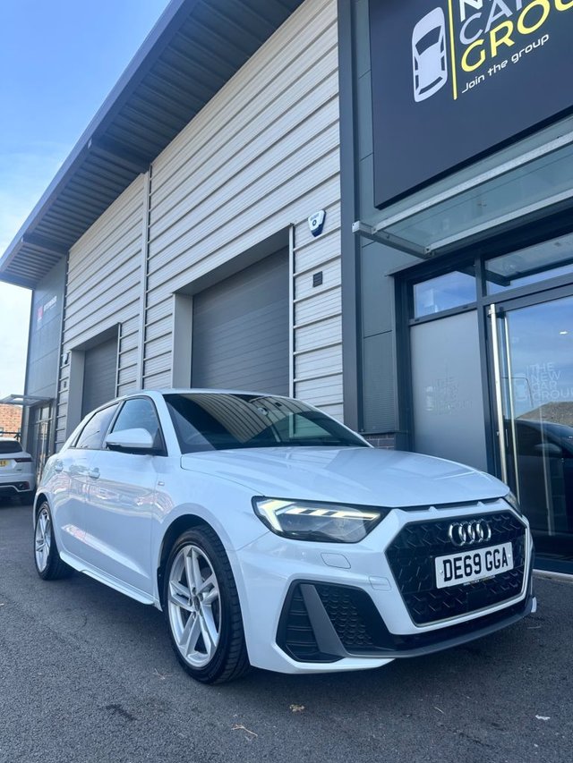 2019 69 Audi A1 1.0 TFSI 30 S line Sportback 5dr Petrol S Tronic Euro 6 (s/s) (116 ps)
