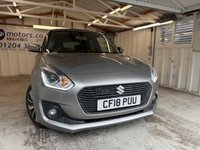 USED 2018 18 SUZUKI SWIFT 1.0 Boosterjet SHVS SZ5 Hatchback 5dr Petrol Hybrid Manual Euro 6 (s/s) (111 ps)+2 KEYS+1 FORMER KEEPER+MEDIA+BLUETOOTH+NAVIGATION+ALLOYS+CLIMATE CONTROL+PRIVACY GLASS+ 2 KEYS+1 FORMER KEEPER+PRIVACY+BLUETOOTH+MEDIA+ALLOYS+NAV+USB+AUX+CLIMATE+CRUISE+HPI CLEAR