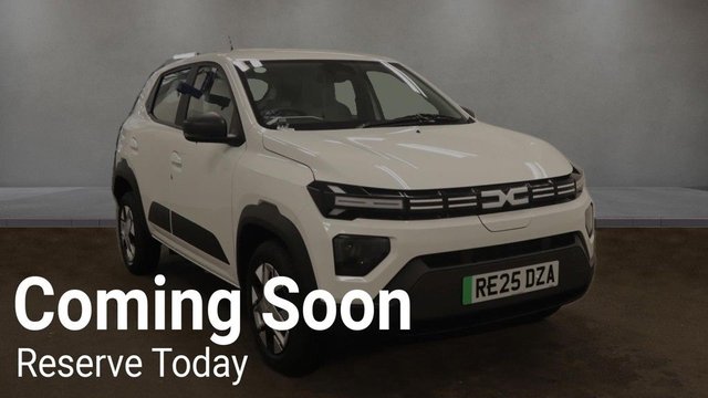 2025 25 DACIA Spring 45 26.8kWh Expression Hatchback 5dr Electric Auto (45 ps)+DELIVERY MILEAGE NEARLY NEW+2 KEYS+1 OWNER+MEDIA+APPS+CHARGE CABLE+AIR CON+ 2 KEYS+1 OWNER FROM NEW+CABLE+PARK CONTROL+MEDIA+APPS+USB+AUX+DAB+CRUISE+HPI CLEAR