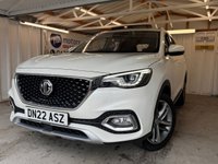 USED 2022 22 MG MG HS 1.5 T-GDI Exclusive SUV 5dr Petrol DCT Euro 6 (s/s) (162 ps)+2 KEYS+1 OWNER FROM NEW+FSH 2 KEYS+1 OWNER FROM NEW+FSH+PANORAMIC SUNROOF+PARK CONTROL+NAV+FULL LEATHER SEATS+CRUISE+CLIMATE+BLUETOOTH+MEDIA+18" ALLOYS+HEATED FRONT SEATS+HPI CLEAR