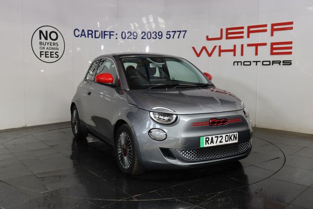 2023 500e 42kwh red 3dr auto (sat nav, heates seats) 2023 37,031 grey automatic 0 l electric capacity: 42 kwh range:... photo