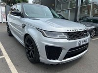USED 2021 71 LAND ROVER RANGE ROVER SPORT SVR 5.0 P575 V8 GPF SVR SUV 5dr Petrol Auto 4WD Euro 6 (s/s) (575 ps) HIGH SPEC AND CARBON FIBRE