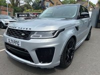 USED 2021 71 LAND ROVER RANGE ROVER SPORT SVR 5.0 P575 V8 GPF SVR SUV 5dr Petrol Auto 4WD Euro 6 (s/s) (575 ps) HIGH SPEC AND CARBON FIBRE