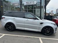 USED 2021 71 LAND ROVER RANGE ROVER SPORT SVR 5.0 P575 V8 GPF SVR SUV 5dr Petrol Auto 4WD Euro 6 (s/s) (575 ps) HIGH SPEC AND CARBON FIBRE