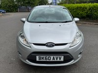 USED 2010 60 FORD FIESTA 1.25 Zetec Hatchback 3dr Petrol Manual (129 g/km, 81 bhp) 
