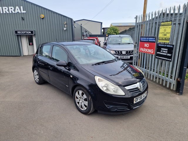 2007 56 Vauxhall Corsa 1.2i 16v Club Hatchback 5dr Petrol Manual (139 g/km, 79 bhp)