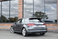 USED 2015 65 AUDI A3 1.4 TFSI CoD S line Sportback 5dr Petrol Manual Euro 6 (s/s) (Nav) (150 ps) 2 OWNERS / DAYTONA GREY