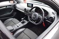 USED 2015 65 AUDI A3 1.4 TFSI CoD S line Sportback 5dr Petrol Manual Euro 6 (s/s) (Nav) (150 ps) 2 OWNERS / DAYTONA GREY