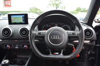 USED 2015 65 AUDI A3 1.4 TFSI CoD S line Sportback 5dr Petrol Manual Euro 6 (s/s) (Nav) (150 ps) 2 OWNERS / DAYTONA GREY