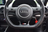 USED 2015 65 AUDI A3 1.4 TFSI CoD S line Sportback 5dr Petrol Manual Euro 6 (s/s) (Nav) (150 ps) 2 OWNERS / DAYTONA GREY