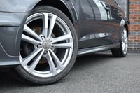 USED 2015 65 AUDI A3 1.4 TFSI CoD S line Sportback 5dr Petrol Manual Euro 6 (s/s) (Nav) (150 ps) 2 OWNERS / DAYTONA GREY