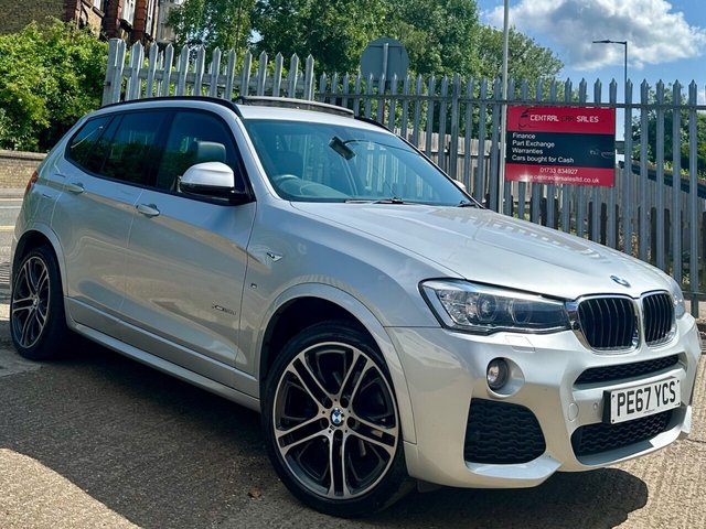 2017 67 BMW X3 2.0 20d M Sport SUV 5dr Diesel Auto xDrive Euro 6 (s/s) (190 ps)