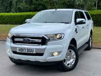 USED 2017 17 FORD RANGER 2.2 TDCi Limited Pickup Double Cab 4dr Diesel Durashift 4WD Euro 5 (150 ps) CHOICES OF 4X4 IN STOCK  !