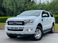 USED 2017 17 FORD RANGER 2.2 TDCi Limited Pickup Double Cab 4dr Diesel Durashift 4WD Euro 5 (150 ps) CHOICES OF 4X4 IN STOCK  !