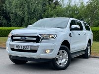 USED 2017 17 FORD RANGER 2.2 TDCi Limited Pickup Double Cab 4dr Diesel Durashift 4WD Euro 5 (150 ps) CHOICES OF 4X4 IN STOCK  !