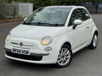 USED 2014 64 FIAT 500 1.2 Lounge Hatchback 3dr Petrol Manual Euro 6 (s/s) (69 bhp) 