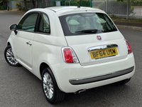 USED 2014 64 FIAT 500 1.2 Lounge Hatchback 3dr Petrol Manual Euro 6 (s/s) (69 bhp) 