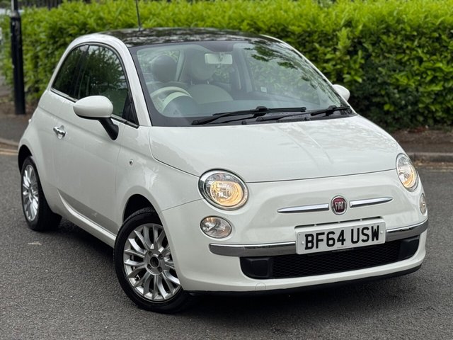 2014 64 Fiat 500 1.2 Lounge Hatchback 3dr Petrol Manual Euro 6 (s/s) (69 bhp)